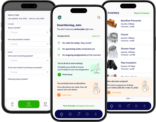 Mobile app for the field